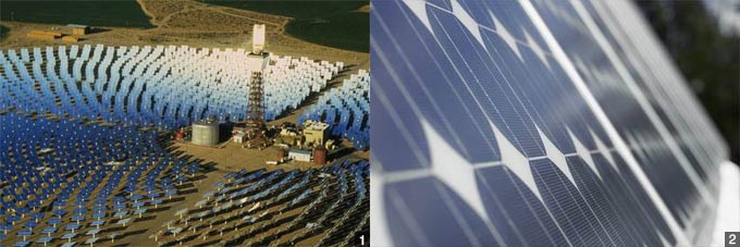 Paneles de energía solar